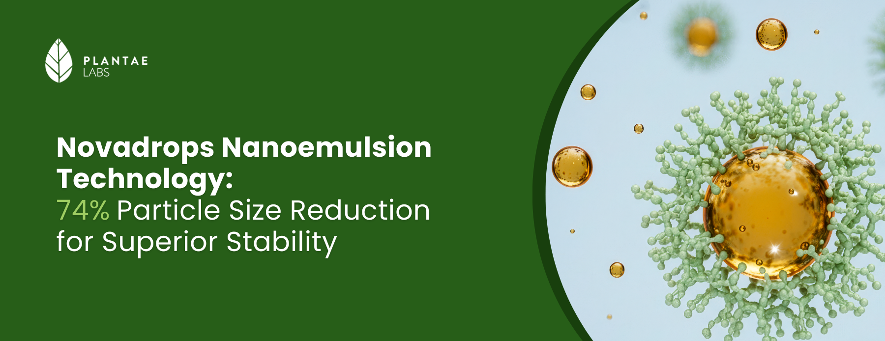 Tecnologia de nanoemulsão Novadrops